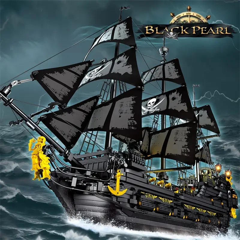 The Black Pearl Pirate Ship | 4000 PCS