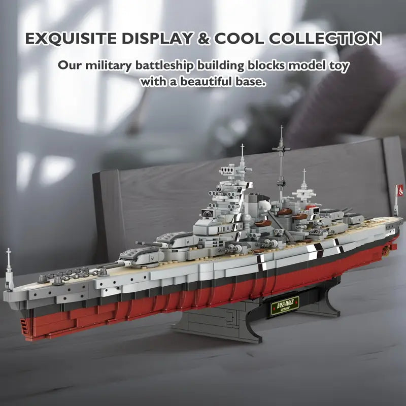 WW2 USS IOWA BB-61 BATTLESHIPS | 2081 PCS