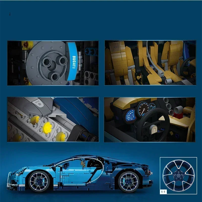 BUGATTI CHIRON | 3599PCS