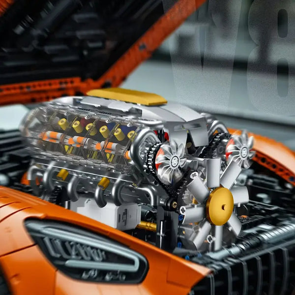 MOTORISED V8 ENGINE | 692PCS