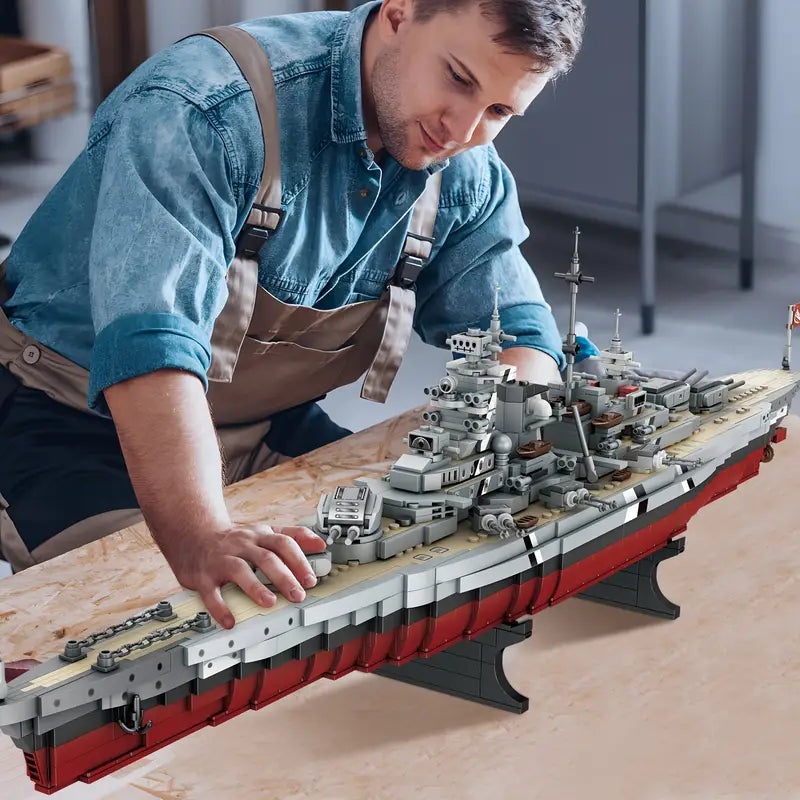 WW2 USS IOWA BB-61 BATTLESHIPS | 2081 PCS