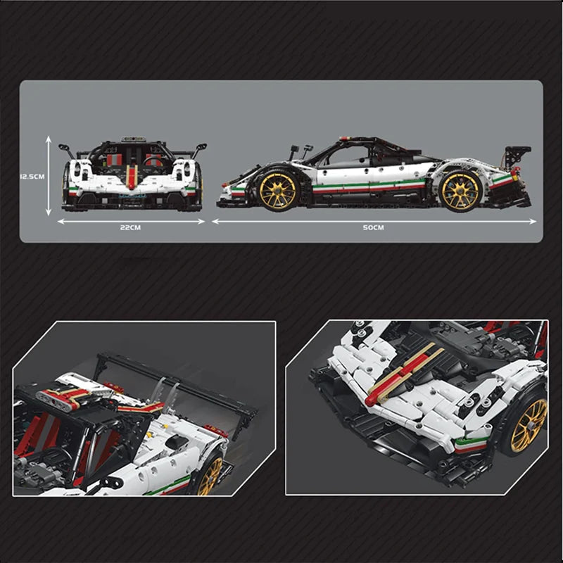 PAGANI ZONDA R | 2298PCS